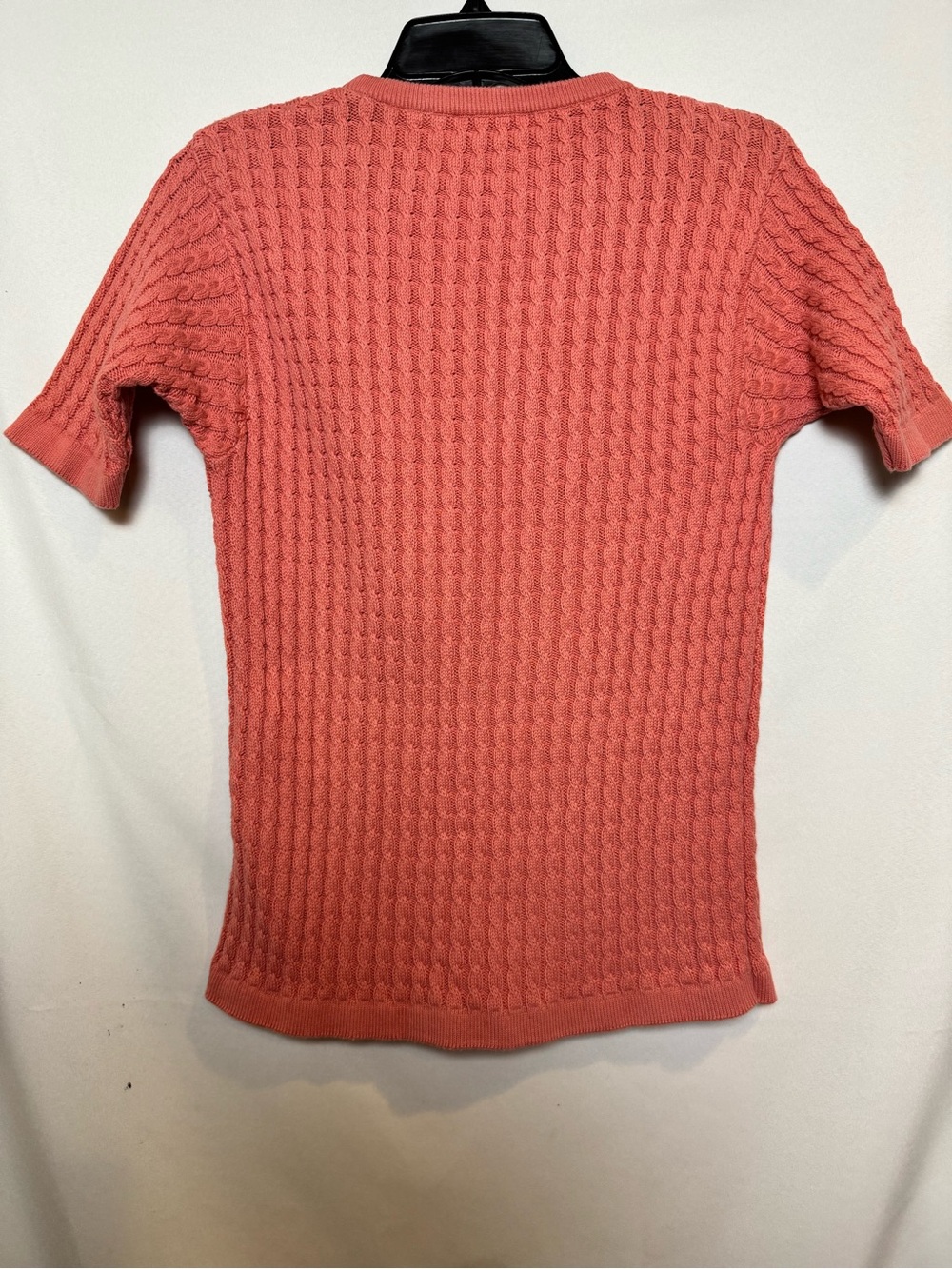 Vintage Tricots St.Raphael Coral Sweater Top S - Picture 4 of 6